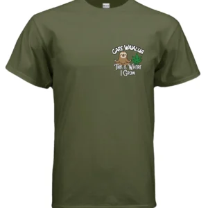 Men's Care Waialua Tee - Army Green